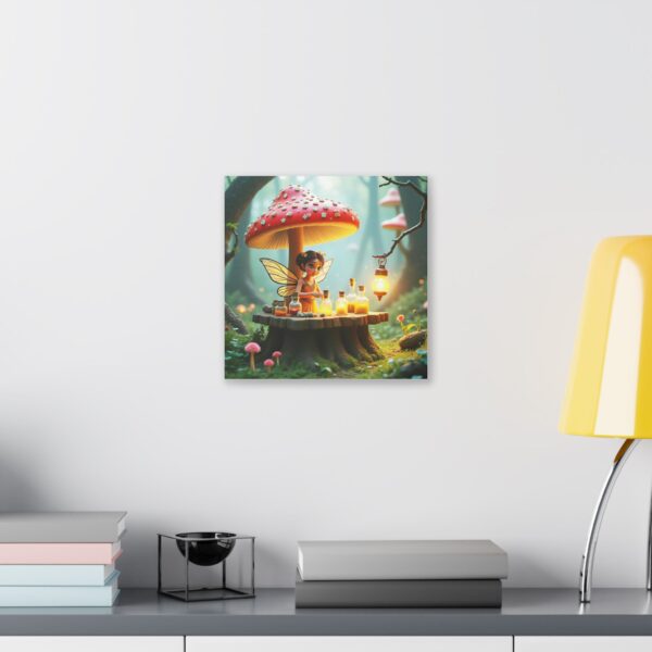 Canvas Art Print - Enchanted Forest Fairy Alchemy Stand - Image 7