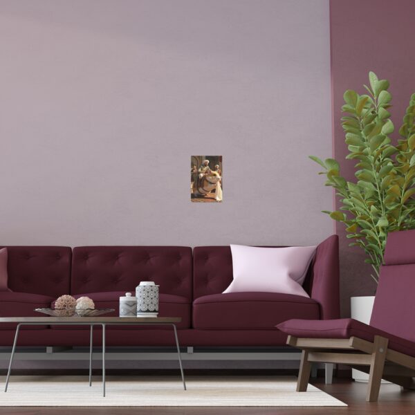 The Great Silk Heist" Cinematic Wall Art – Persian Emissary on Giant Hamster - Image 3