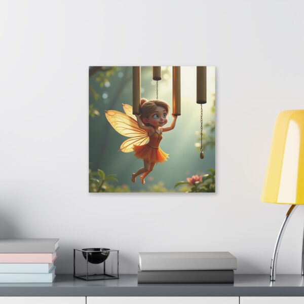 Whimsical Fairy Canvas Print, Enchanted Wall Art, Magical Decor, Gift for Kids, Nature Inspired Artwork, Nursery Decoration - Image 11
