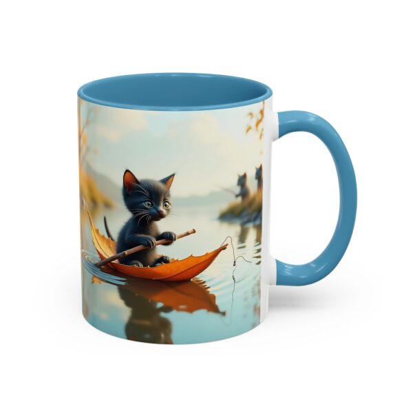 Whimsical Cat Coffee Mug - Black Accent, Perfect for Cat Lovers, Fall Decor, Cute Gift for Her, Cozy Mornings - Image 18