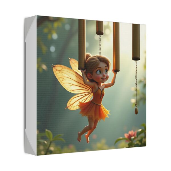 Whimsical Fairy Canvas Print, Enchanted Wall Art, Magical Decor, Gift for Kids, Nature Inspired Artwork, Nursery Decoration - Image 2