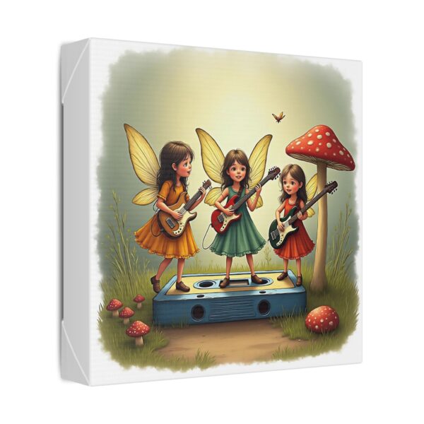 Magical Fairy Canvas Art, Children’s Room Decor, Whimsical Wall Art, Fantasy Gift, Playful Nursery Art - Image 2