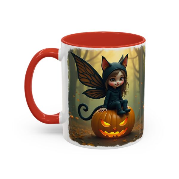 Whimsical Fairy Cat Coffee Mug | Magical Cat Mug, Fantasy Gift, Halloween Decor, Cozy Beverage Holder, Enchanted Drinkware - Image 15
