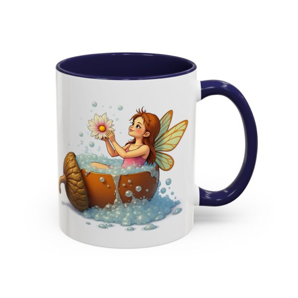 Whimsical Fairy Accent Coffee Mug - Charming Gift for Nature Lovers, Magical Decor, Home Office Essentials, Fantasy Design - Image 6