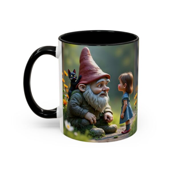 Whimsical Forest Gnome Coffee Mug - Enchanted Drinkware, Cute Gifts for Nature Lovers, Garden Decor, Fantasy Aesthetic - Image 3