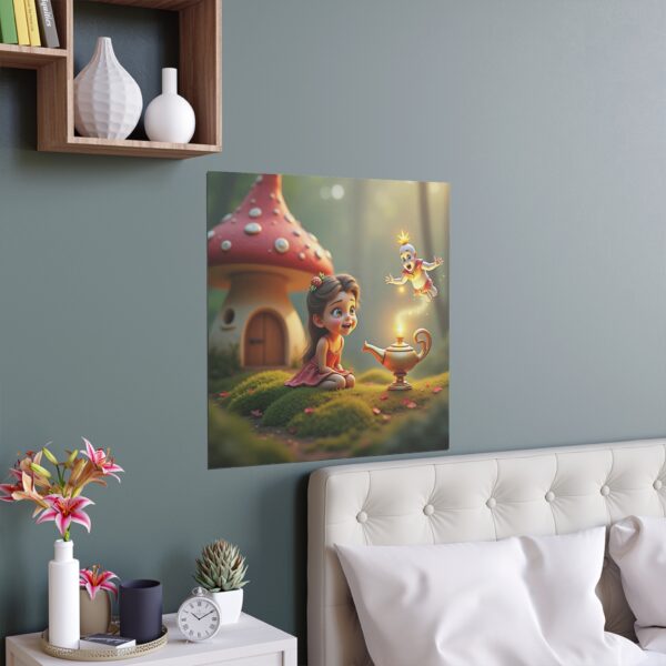 Magical Silk Poster for Kids' Room, Fantasy Wall Art, Enchanted Decor, Children's Gift, Indoor Outdoor Artwork - Image 8