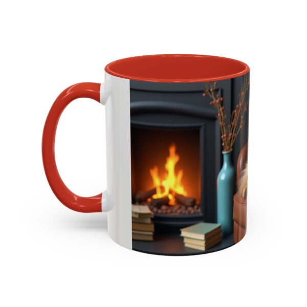 Cozy Cat Accent Coffee Mug, Cat Lover Gift, Cute Mug for Home, Coffee Lovers, Pet Owner Showers, Cozy Home Decor - Image 15