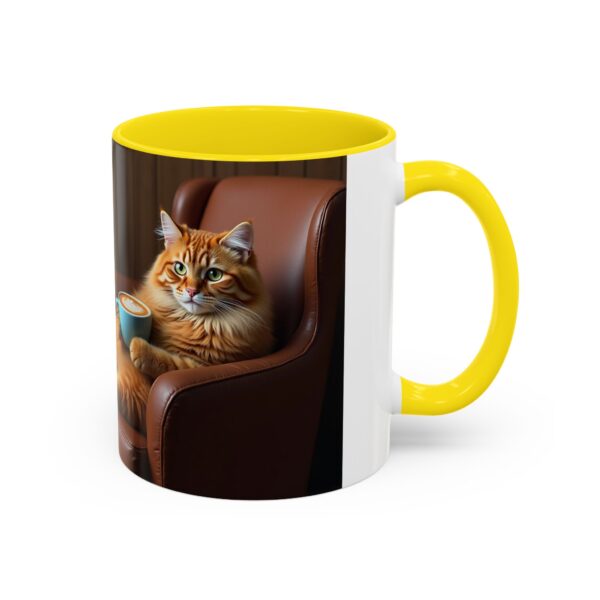 Cozy Cat Accent Coffee Mug, Cat Lover Gift, Cute Mug for Home, Coffee Lovers, Pet Owner Showers, Cozy Home Decor - Image 30