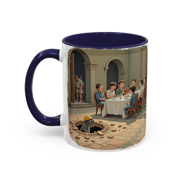 Whimsical Accent Coffee Mug, Unique Gift for Coffee Lovers, Funny Office Mug, Ideal for Birthdays, Housewarming, Relaxation - Image 7