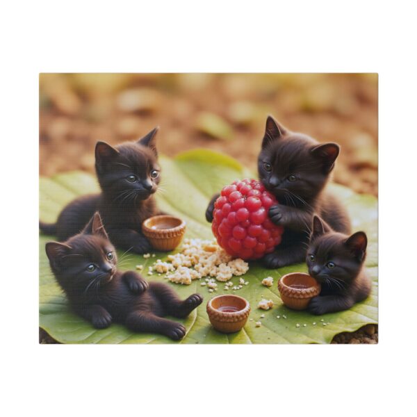 Adorable Kitten Canvas Art | Cute Cats Wall Decor, Pet Lover Gift, Cozy Home Accent, Kitten Themed Nursery, Animal Art