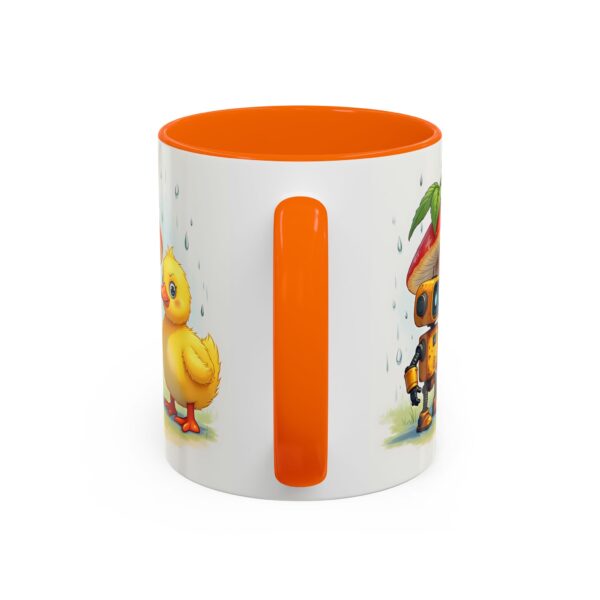 Whimsical Duck & Robot Coffee Mug, Cute Gift for Kids, Fun Kitchen Decor, Birthday Present, Office Mug - Image 24