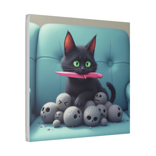 Playful Cat Canvas Wall Art, Cute Cat Decor, Whimsical Pet Print, Cat Lovers Gift, Fun Home Decor - Image 22