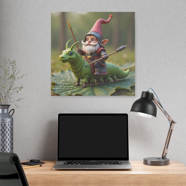 Whimsical Gnome Canvas Art, Fantasy Decor, Gift for Garden Lovers, Playful Home Accent, Fun Wall Art for Kids - Image 16