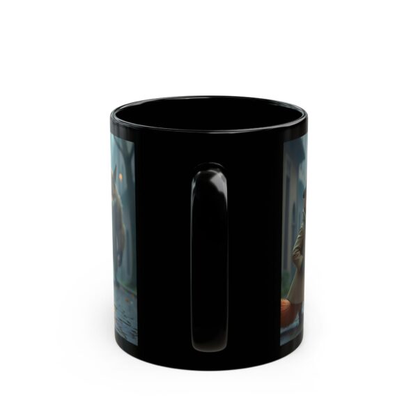 Whimsical Animal Art Mug - Perfect for Cozy Evenings, Collector's Gift, Unique Home Decor, Tea Lovers, or Creative Office Space - Image 4