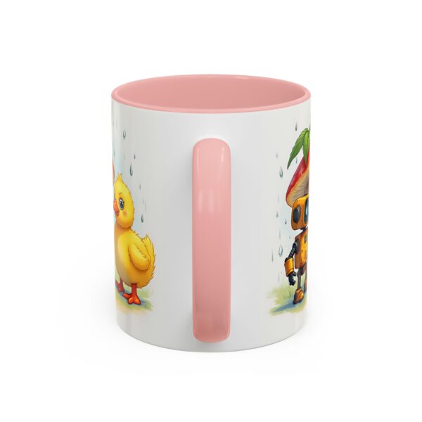 Whimsical Duck & Robot Coffee Mug, Cute Gift for Kids, Fun Kitchen Decor, Birthday Present, Office Mug - Image 12