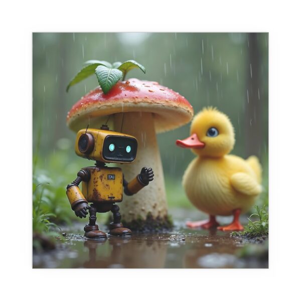 Whimsical Silk Posters for Home & Garden Decor, Indoor Outdoor Wall Art, Unique Gifts for Kids, Nature-Inspired Prints, Playful [...] - Image 7