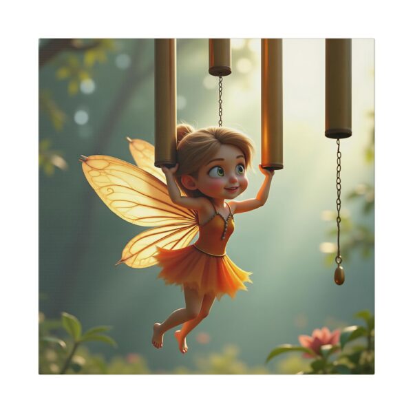 Whimsical Fairy Canvas Print, Enchanted Wall Art, Magical Decor, Gift for Kids, Nature Inspired Artwork, Nursery Decoration - Image 5
