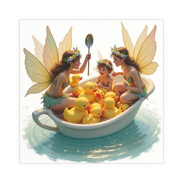 Whimsical Fairy Poster, Fairy Art Print, Fairy Decor, Kids Room Wall Art, Magical Silk Poster - Image 7