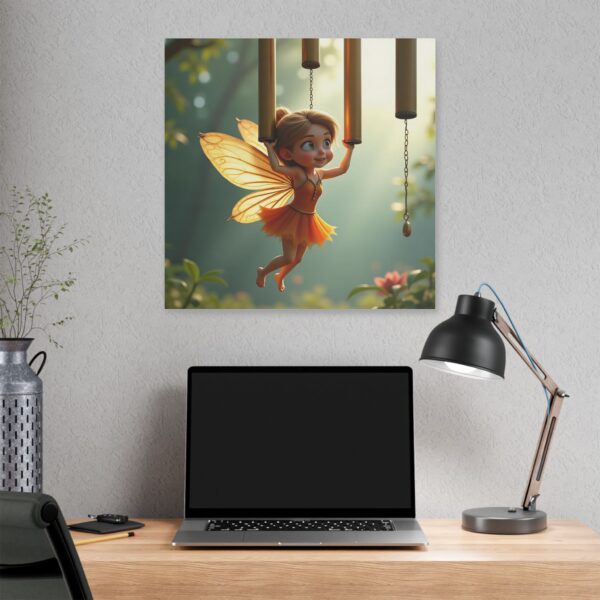 Whimsical Fairy Canvas Print, Enchanted Wall Art, Magical Decor, Gift for Kids, Nature Inspired Artwork, Nursery Decoration - Image 16