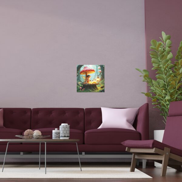 Silk Poster - Enchanted Forest Fairy Alchemy Stand - Image 3