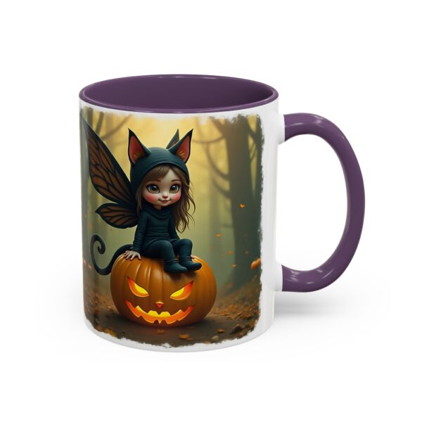 Whimsical Fairy Cat Coffee Mug | Magical Cat Mug, Fantasy Gift, Halloween Decor, Cozy Beverage Holder, Enchanted Drinkware - Image 26