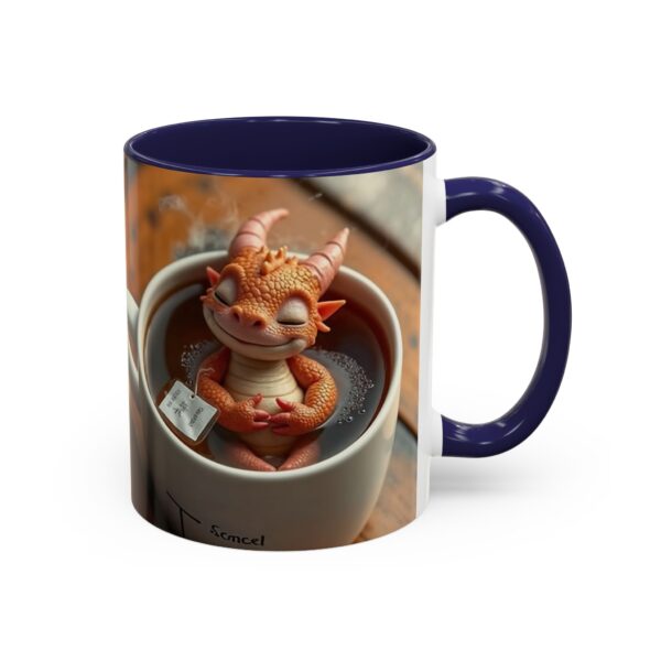 Whimsical Dragon Coffee Mug, Cute Dragon Gift, Coffee Lover's Mug, Fantasy Themed Cup, Unique Ceramic Mug - Image 6