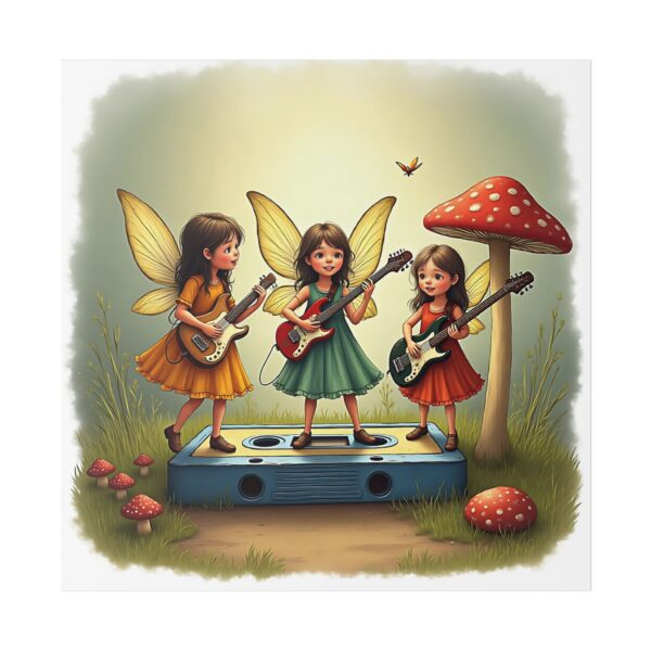 Magical Fairy Canvas Art, Children’s Room Decor, Whimsical Wall Art, Fantasy Gift, Playful Nursery Art - Image 17