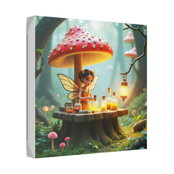 Canvas Art Print - Enchanted Forest Fairy Alchemy Stand - Image 6