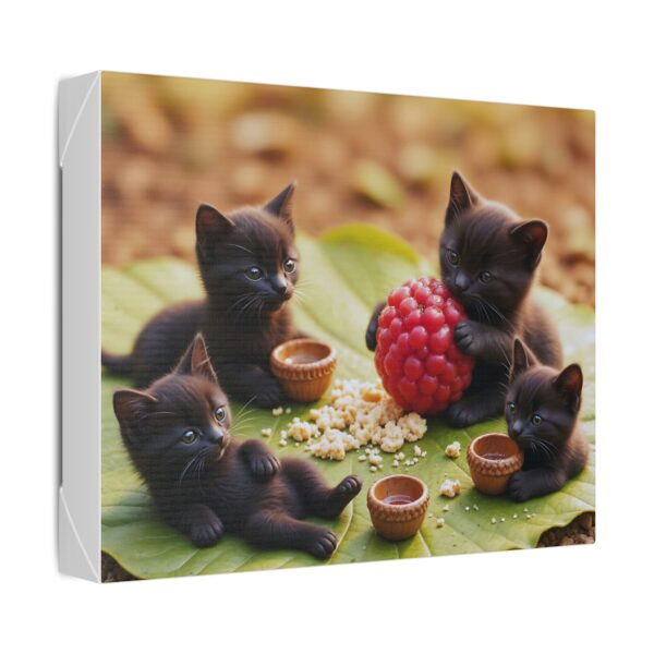 Adorable Kitten Canvas Art | Cute Cats Wall Decor, Pet Lover Gift, Cozy Home Accent, Kitten Themed Nursery, Animal Art - Image 2