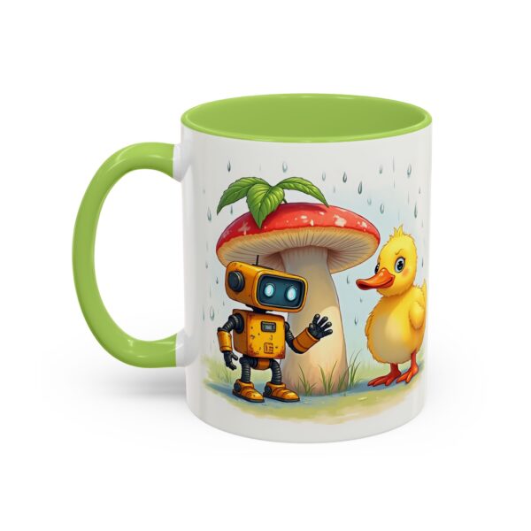 Whimsical Duck & Robot Coffee Mug, Cute Gift for Kids, Fun Kitchen Decor, Birthday Present, Office Mug - Image 35