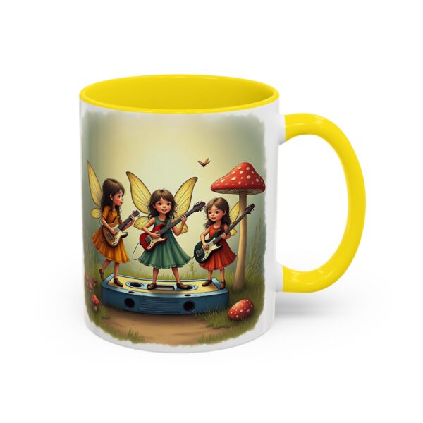 Enchanting Fairy Trio Accent Coffee Mug: Perfect for Fantasy Lovers, Gift for Women, Cute Mug for Birthdays, Cozy Coffee Vibes, Home Decor - Image 30
