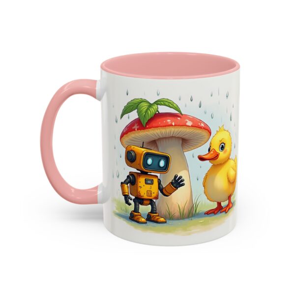Whimsical Duck & Robot Coffee Mug, Cute Gift for Kids, Fun Kitchen Decor, Birthday Present, Office Mug - Image 11