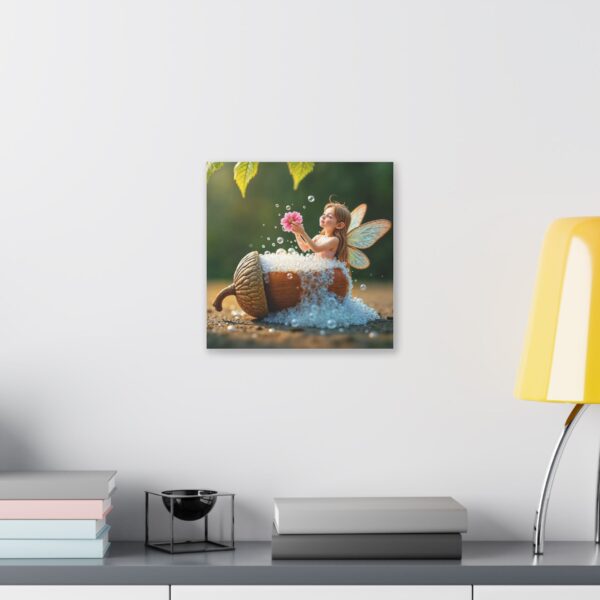 Whimsical Fairy Art Canvas Print, Enchanting Decor for Nurseries and Children's Rooms, Fantasy Artwork, Gift for Kids and Fairytale Lovers - Image 7