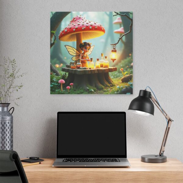 Canvas Art Print - Enchanted Forest Fairy Alchemy Stand - Image 16
