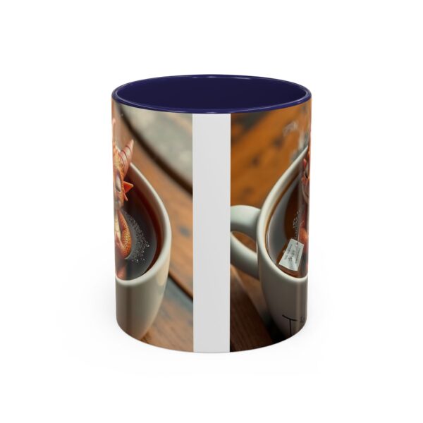 Whimsical Dragon Coffee Mug, Cute Dragon Gift, Coffee Lover's Mug, Fantasy Themed Cup, Unique Ceramic Mug - Image 5