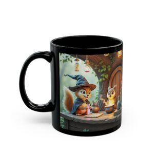 Whimsical Animal Coffee Mug - Cozy Kitchen Decor, Gift for Nature Lovers, Halloween Mug, Cute Creature Drinkware, Unique Gift Idea