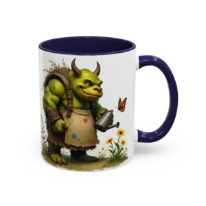 Whimsical Garden Goblin Coffee Mug - Perfect for Plant Lovers, Fantasy Fans, Gift for Birthdays, Housewarming, or Just Because