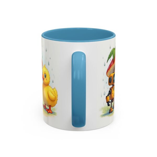 Whimsical Duck & Robot Coffee Mug, Cute Gift for Kids, Fun Kitchen Decor, Birthday Present, Office Mug - Image 20