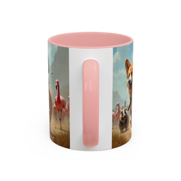 Adventurous Corgi Coffee Mug - Fun Animal Decor, Gift for Pet Lovers, Cute Corgi Art, Unique Office Mug, Holiday Coffee Cup - Image 12