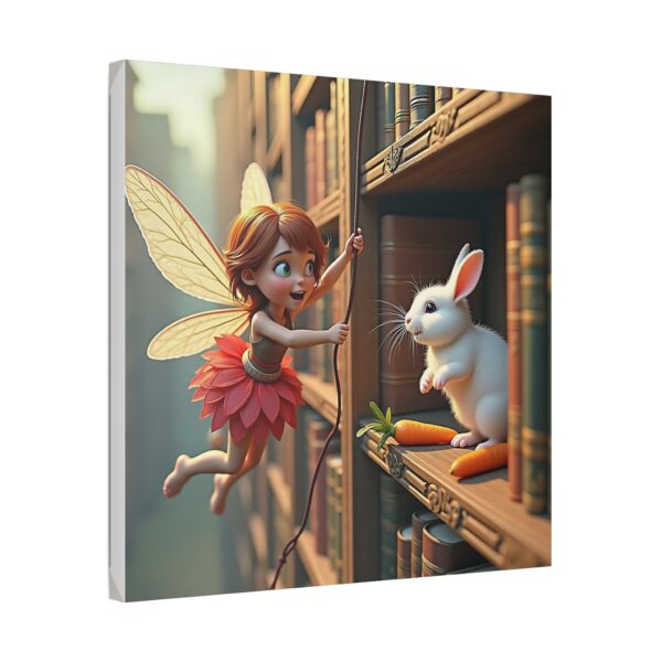 Whimsical Fairy Canvas Art | Enchanted Decor for Kids' Rooms, Magical Gift for Fairy Lovers, Nursery Wall Art, Unique Gift Idea, Fairy [...] - Image 18