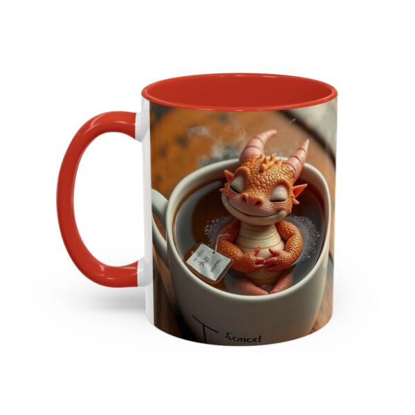 Whimsical Dragon Coffee Mug, Cute Dragon Gift, Coffee Lover's Mug, Fantasy Themed Cup, Unique Ceramic Mug - Image 15