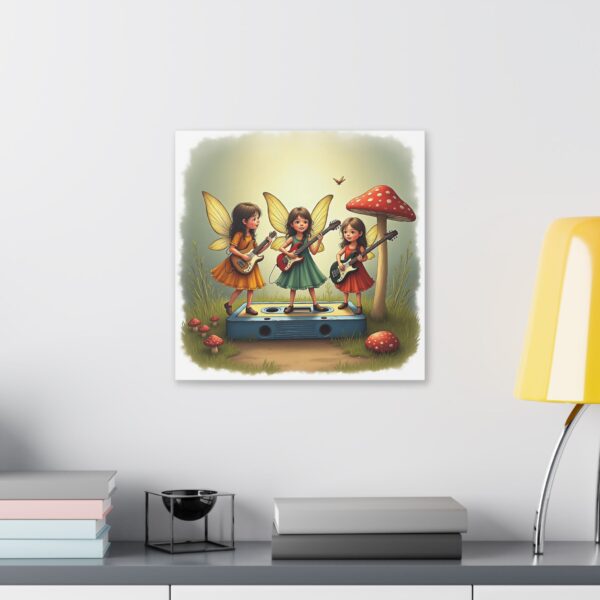 Magical Fairy Canvas Art, Children’s Room Decor, Whimsical Wall Art, Fantasy Gift, Playful Nursery Art - Image 11