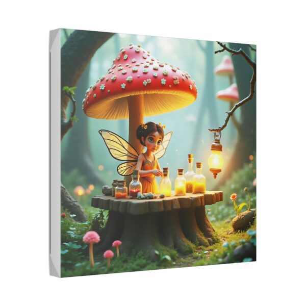 Canvas Art Print - Enchanted Forest Fairy Alchemy Stand - Image 10