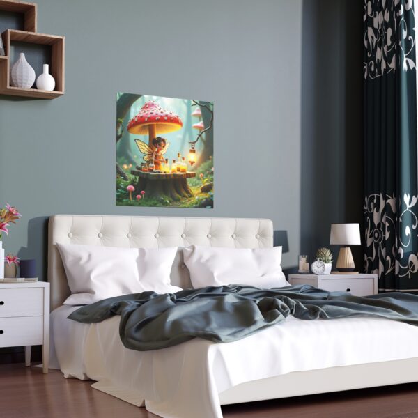 Silk Poster - Enchanted Forest Fairy Alchemy Stand - Image 5