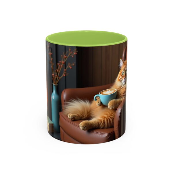 Cozy Cat Accent Coffee Mug, Cat Lover Gift, Cute Mug for Home, Coffee Lovers, Pet Owner Showers, Cozy Home Decor - Image 33