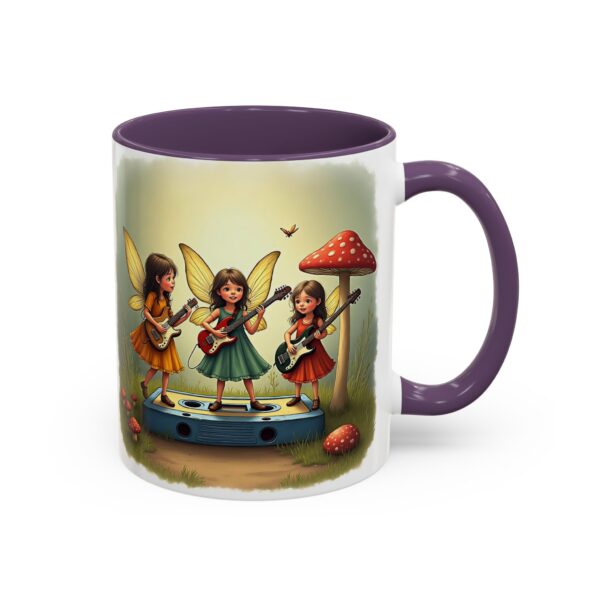 Enchanting Fairy Trio Accent Coffee Mug: Perfect for Fantasy Lovers, Gift for Women, Cute Mug for Birthdays, Cozy Coffee Vibes, Home Decor - Image 26