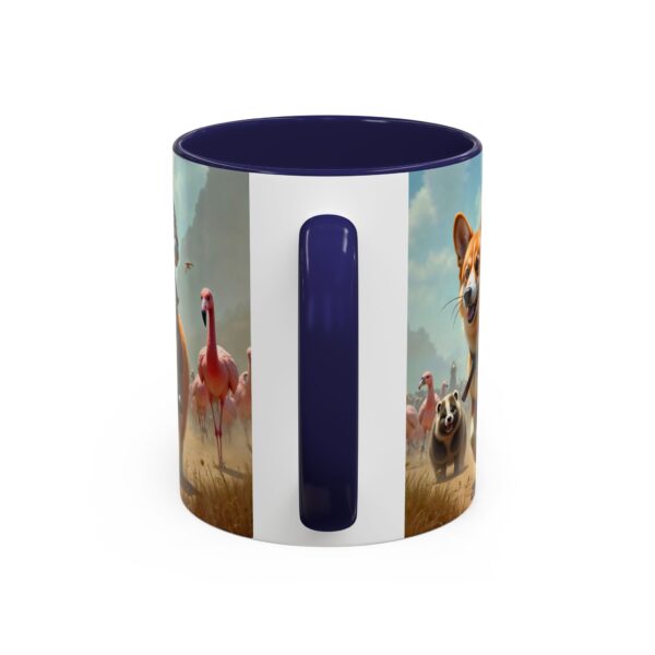 Adventurous Corgi Coffee Mug - Fun Animal Decor, Gift for Pet Lovers, Cute Corgi Art, Unique Office Mug, Holiday Coffee Cup - Image 8