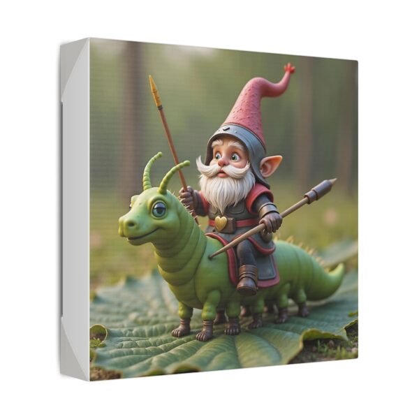 Whimsical Gnome Canvas Art, Fantasy Decor, Gift for Garden Lovers, Playful Home Accent, Fun Wall Art for Kids - Image 2