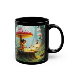 Whimsical Fairy Garden Mug, Enchanted Forest Coffee Cup, Magical Gift, Fantasy Decor, Tea Lovers, Perfect for Birthdays