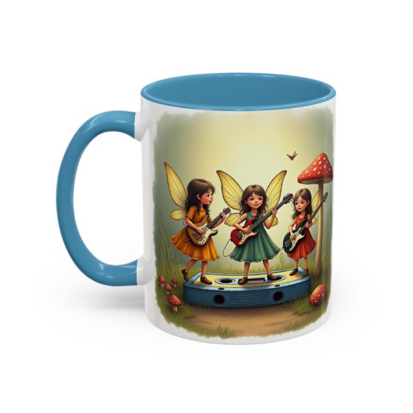 Enchanting Fairy Trio Accent Coffee Mug: Perfect for Fantasy Lovers, Gift for Women, Cute Mug for Birthdays, Cozy Coffee Vibes, Home Decor - Image 19